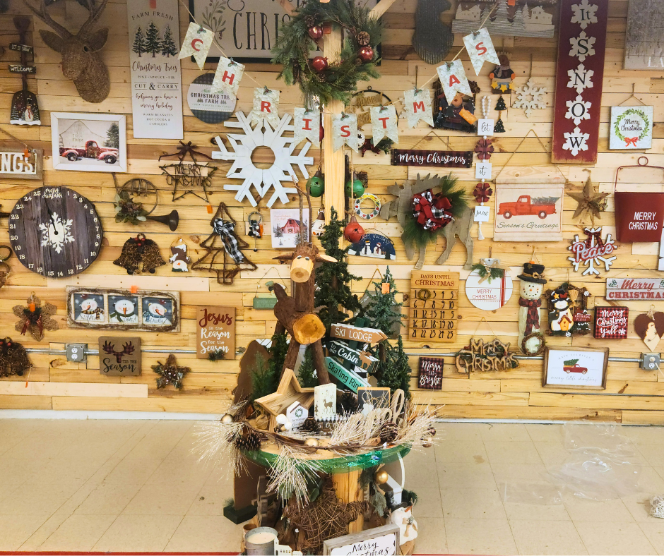 KARM Stores Christmas Woodland Wall