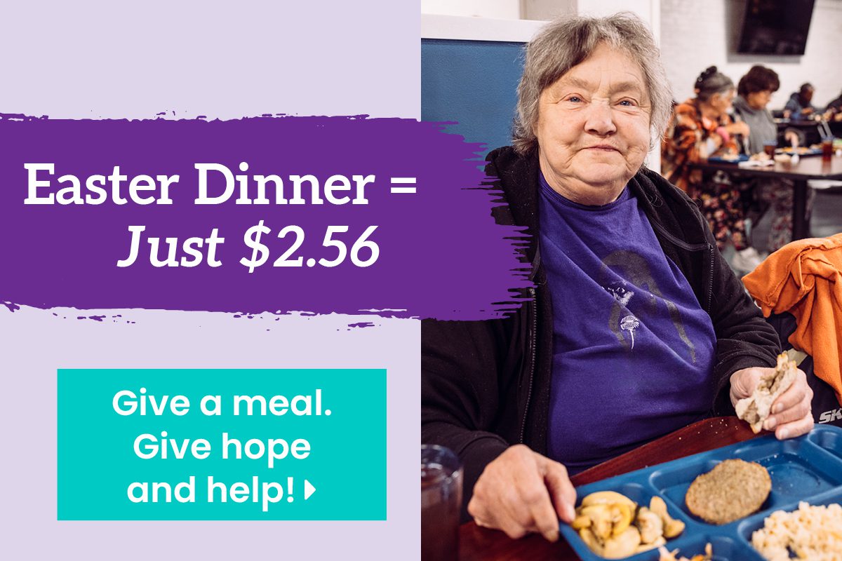 Give a meal. Give hope and help!